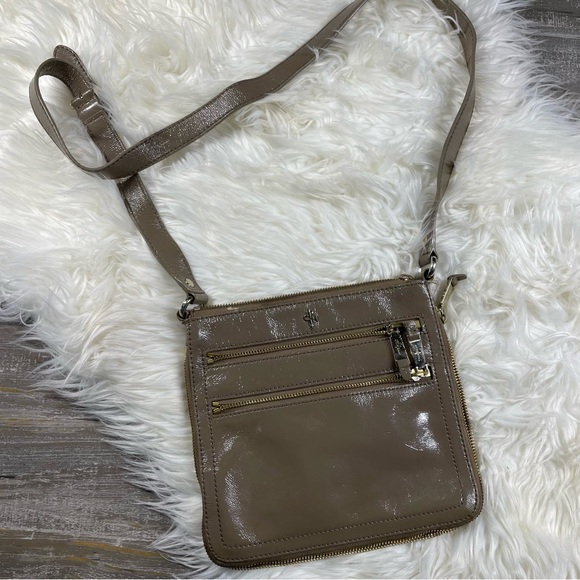 Cole Haan Handbags - Cole Haan Village Sheila Crossbody Metallic Leather Purse